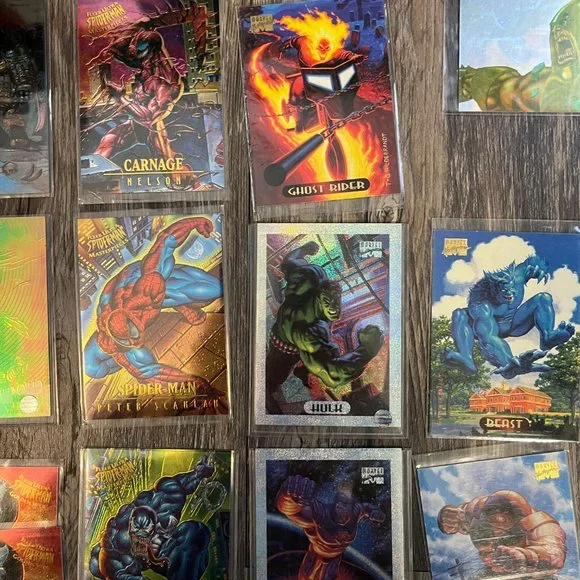 rare marvel comic cards Marvel comic cards stickers rare pack 1974 main image 0